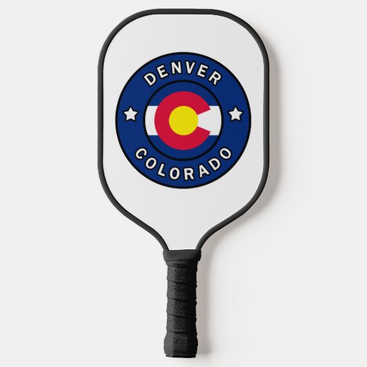 Denver Colorado Pickleball Schläger (Rückseite)
