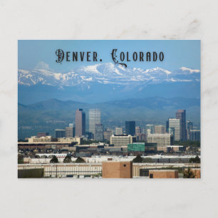 Denver Colorado Postcard für Reisen Postkarte