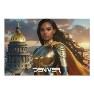 DENVER - COLORADO POSTER