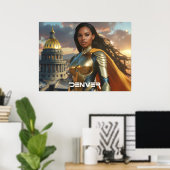 DENVER - COLORADO POSTER (Heimbüro)