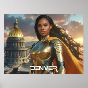 DENVER - COLORADO POSTER