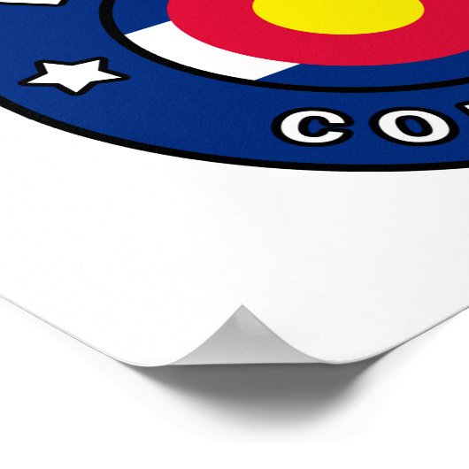 Denver Colorado Poster (Ecke)