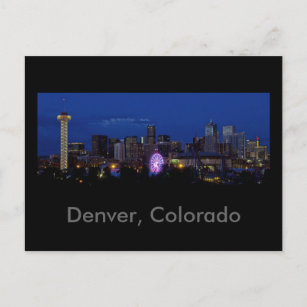 Denver Colorado Postkarten Zazzle De