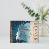 Denver, Colorado Postkarte (Stehend Vorderseite)