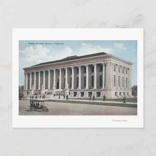 Denver, Colorado Postkarte (Vorderseite)