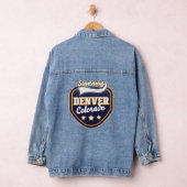Denver Colorado Reiselogo Jeansjacke (Hangar)