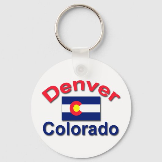 Denver, Colorado Schlüsselanhänger (Vorderseite)