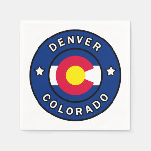 Denver Colorado Serviette