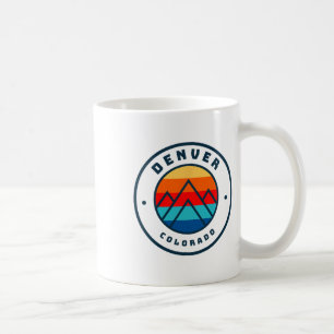 Denver Colorado Skifahren Snowboarden Ski Familie Kaffeetasse