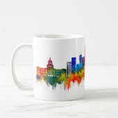 Denver Colorado Skyline Kaffeetasse (Links)