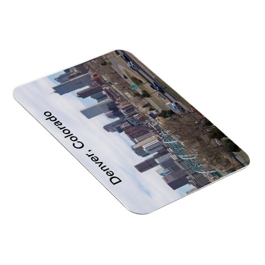 Denver, Colorado Skyline Magnet (Rechte Seite)