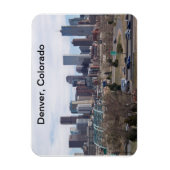 Denver, Colorado Skyline Magnet (Vertikal)