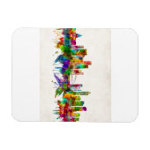 Denver Colorado Skyline Magnet (Horizontal)
