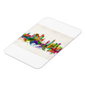 Denver Colorado Skyline Magnet (Linke Seite)