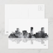 DENVER, COLORADO SKYLINE POSTKARTE (Vorne/Hinten)