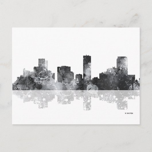DENVER, COLORADO SKYLINE POSTKARTE (Vorderseite)