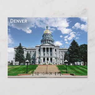 Denver Colorado Staat Hauptstadt Gebäude Travel Postkarte
