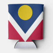 Denver (Colorado) Stadtflagge Dosenkühler (Vorderseite)