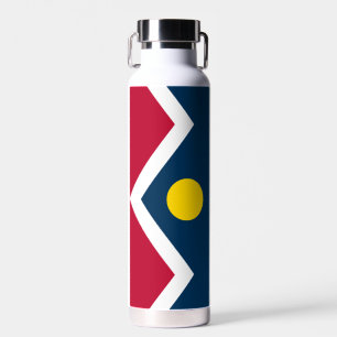Denver (Colorado) Stadtflagge Trinkflasche