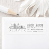 Denver, Colorado Stylized Skyline | (Insitu)