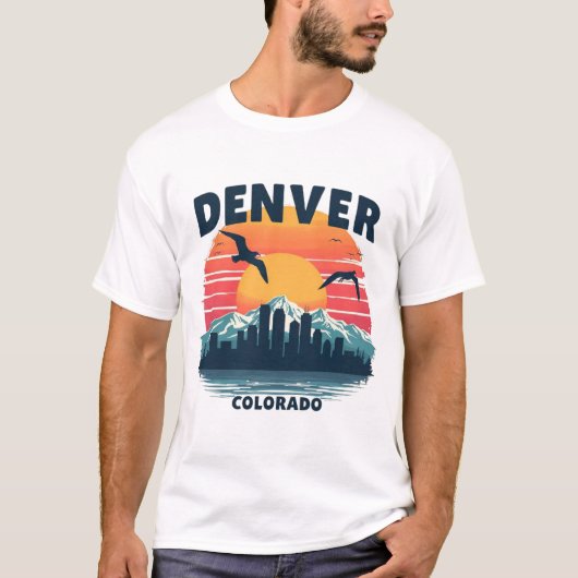 DENVER COLORADO T-Shirt (Vorderseite)