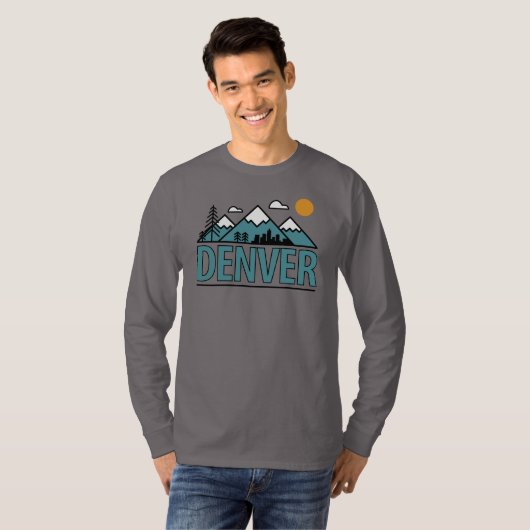 Denver Colorado T-Shirt (Vorne ganz)