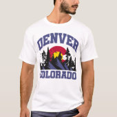 Denver, Colorado T-Shirt (Vorderseite)