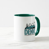 Denver Colorado Tasse (VorderseiteRechts)