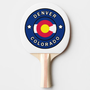 Denver Colorado Tischtennis Schläger