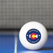 Denver Colorado Tischtennisball (Netto)