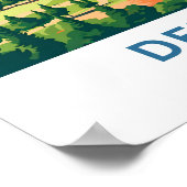 Denver Colorado Travel Print Poster (Ecke)