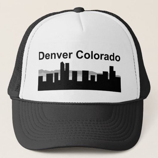 Denver Colorado Truckerkappe (Vorderseite)
