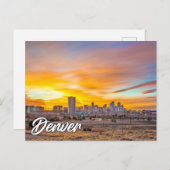 Denver, Colorado, USA Postkarte (Vorne/Hinten)
