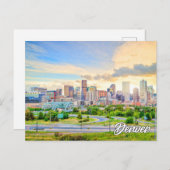 Denver, Colorado, Vereinigte Staaten Postkarte (Vorne/Hinten)