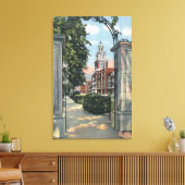 Denver, Colorado - Vista of East High School Leinwanddruck (Insitu (Wohnzimmer))