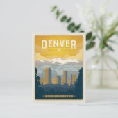 Denver, Colorado | Wir haben uns bewegt! Postkarte (Stehend Vorderseite)