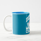 Denver, Colorado Zweifarbige Tasse (Links)