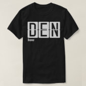 Denver DEN Airport Code T-Shirt (Design vorne)