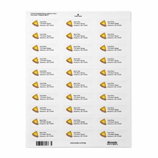 Denver Egg Omelet Omelet Frühstück Labels (Vorne)