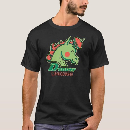 Denver Einhörner T-Shirt (Vorderseite)