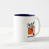 Denver-Esel (Tasse) Zweifarbige Tasse (VorderseiteRechts)