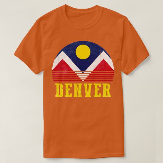 Denver Flag 1 T-Shirt (Design vorne)