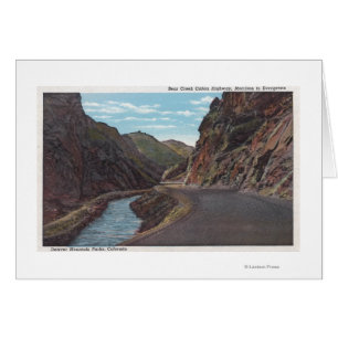 Denver-Gebirgspark, Co - Bärn-Nebenfluss-Schlucht