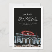 Denver Gewerkschaft Station Save the Date Einladung (Vorderseite)