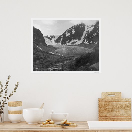 Denver Glacier Alaska 1914 Poster (Küche)