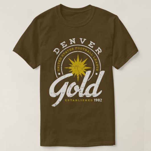 Denver Gold T-Shirt (Design vorne)