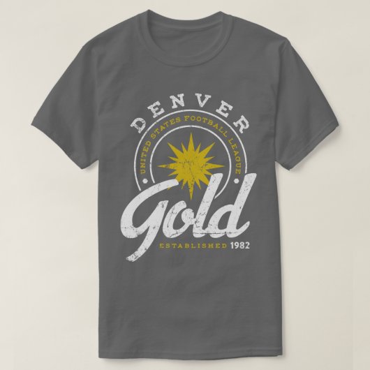 Denver Gold T-Shirt (Design vorne)