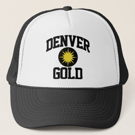 Denver-Gold Truckerkappe (Vorderseite)