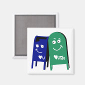 Denver i Liebe Sie Mailboxen Magnet (Vorderseite/Rückseite)