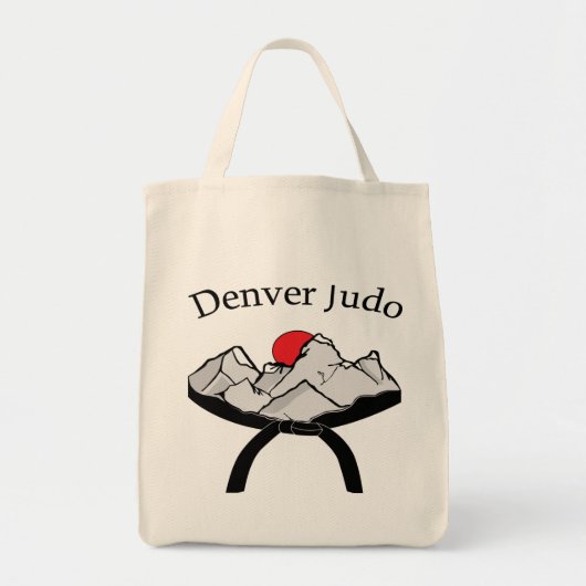Denver Judo Leinwand Tote Bag Tragetasche (Vorne)